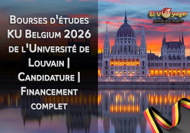 Bourse de l'Université catholique de Louvain (Belgique) 2026 | Candidature | Financement complet - Niveau d'études : Master