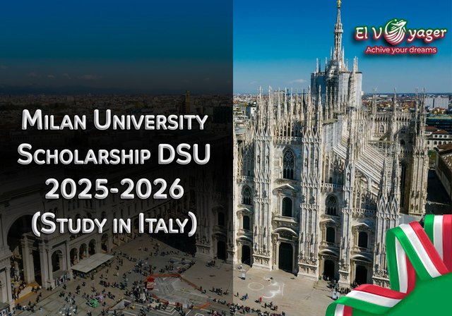 University of Milan DSU Scholarship 2025-2026 (Study in Italy) - Study levels: Bachelor's, Master's, Doctorate.