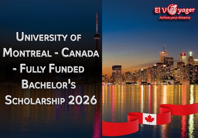 University of Montreal - Canada - Fully Funded Bachelor's Scholarship 2026 - Presented by our team of specialists