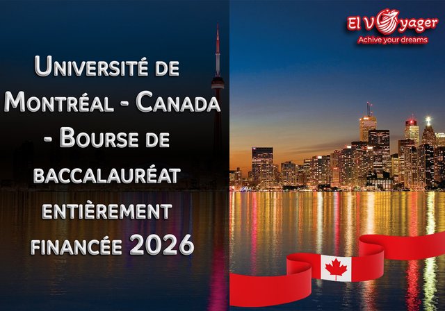 Université de Montréal - Canada - Bourse de baccalauréat entièrement financée 2026 - Présenté par notre équipe de spécialistes