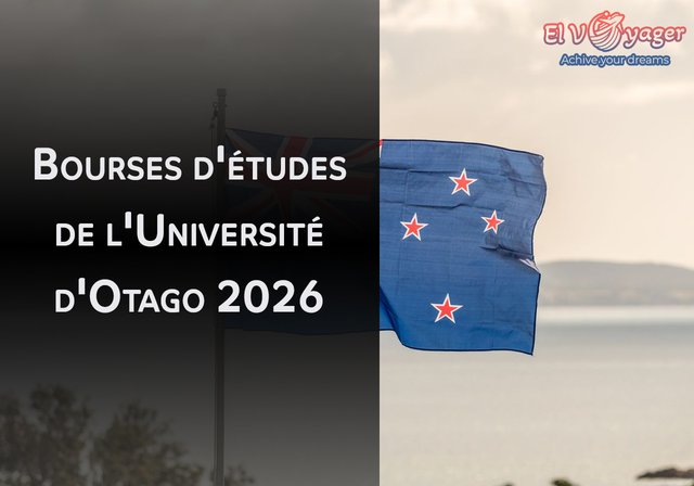 Bourses d'études de l'Université d'Otago 2026 - Niveau d'études : Licence / Master / Doctorat