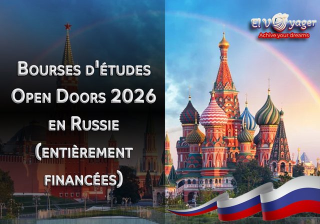 Bourses d'études Open Doors 2026 en Russie (entièrement financées) - 24 universités dans toutes les spécialisations (médecine humaine, dentisterie, ingénierie, pharmacie)