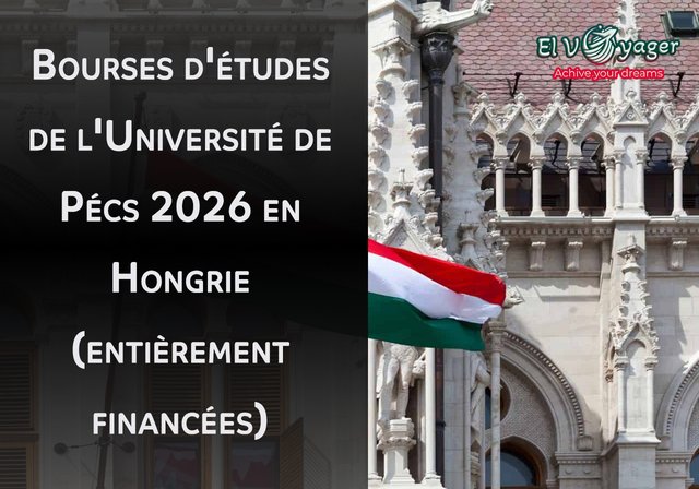 Bourses d'études de l'Université de Pécs 2026 en Hongrie (entièrement financées) - Niveau d'études : Licence, Master, Doctorat