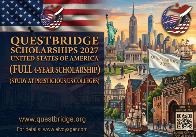 QuestBridge Scholarships 2027 | USA - Level of Study: Undergraduate