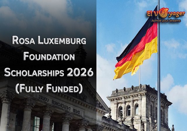 Rosa Luxemburg Foundation Scholarships 2026 (Fully Funded) - Study level: Master's, PhD in Germany