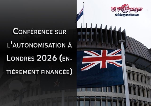 Conférence sur l'autonomisation à Londres 2026 (entièrement financée) - Pays hôte : Royaume-Uni